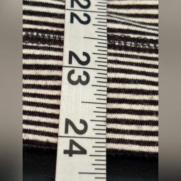 Talbots Black & White Striped Full-Zip Hoodie size Large. - Picture 11 of 11